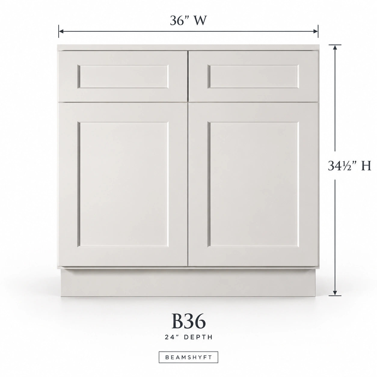 B36 dimensions