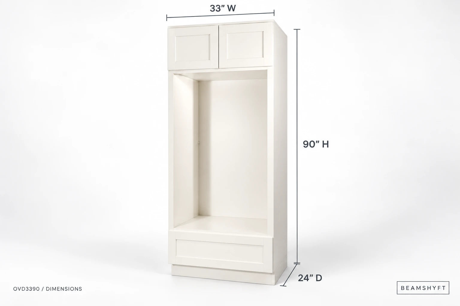 OVD3390 cabinet detail