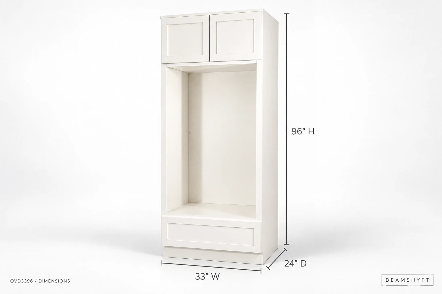 OVD3396 cabinet detail