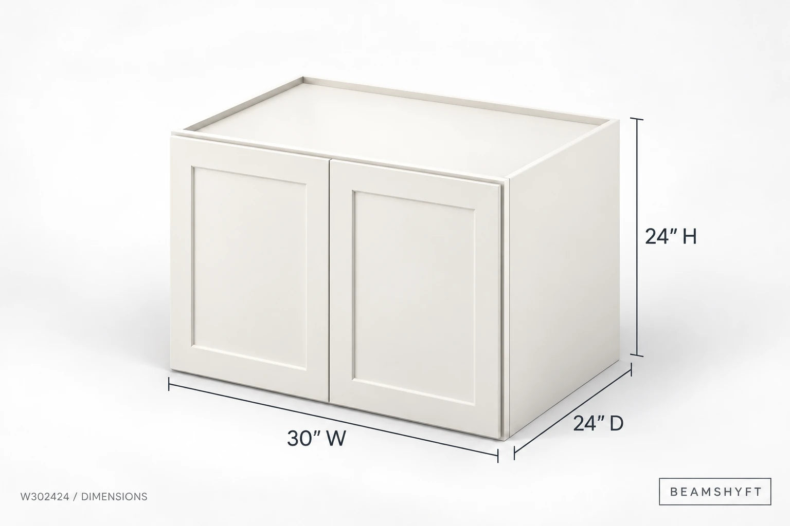 W302424 cabinet detail