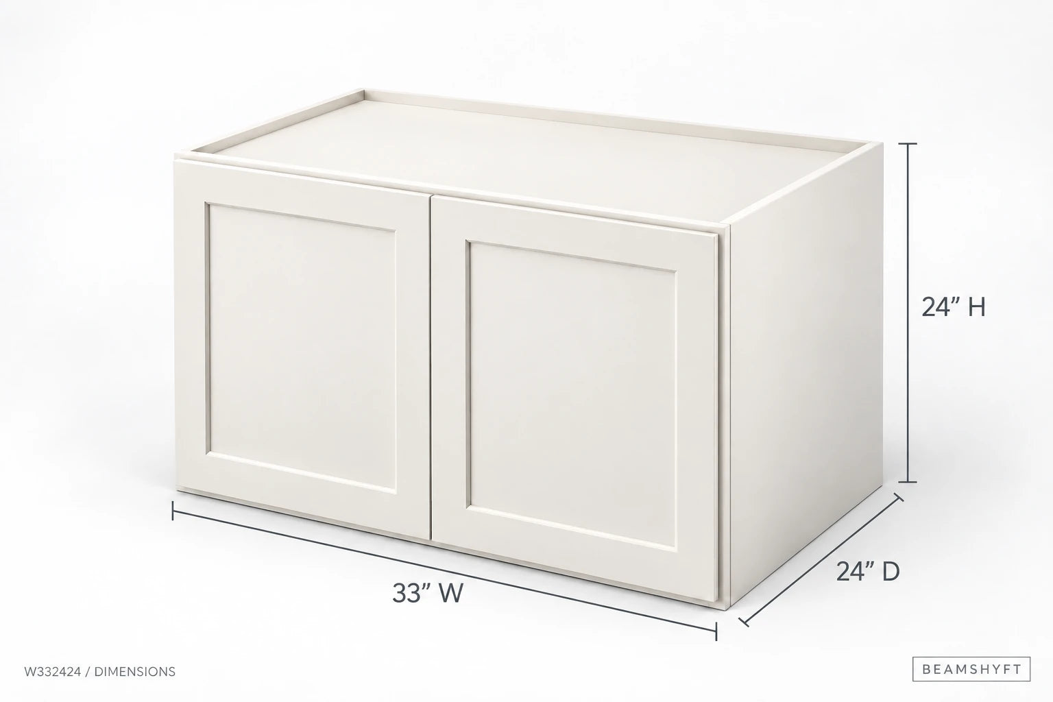 W332424 cabinet detail