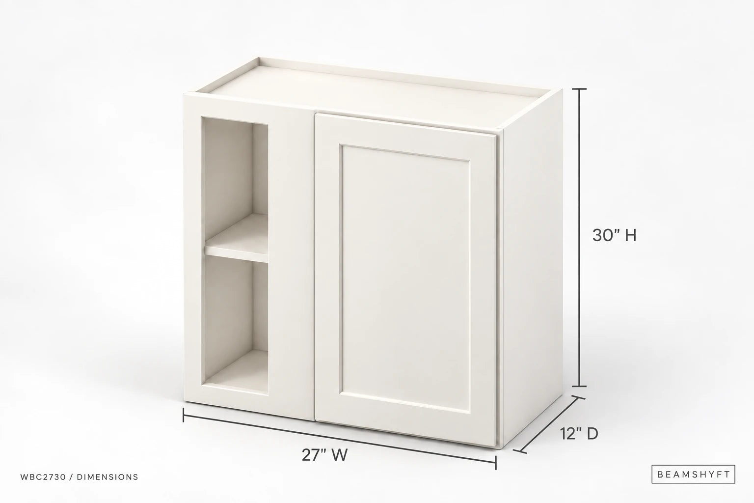 WBC2730 cabinet detail